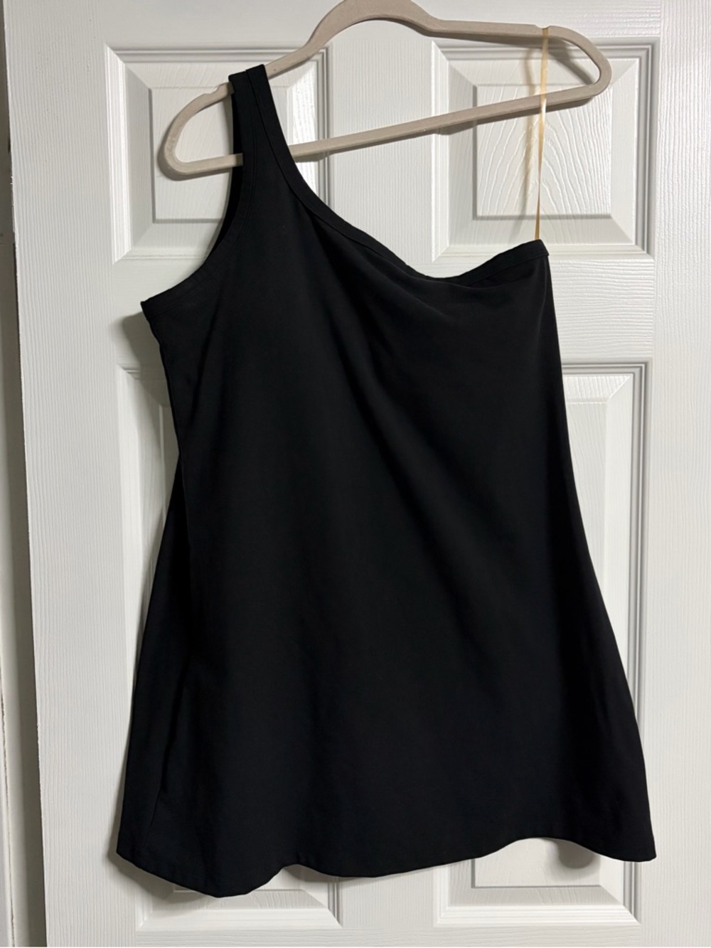 all in motion Black One-Shoulder Women's Dress
